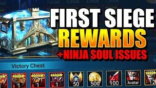 Siege Rewards Amazing? + Ninja Soul Issue.... | Raid: Shadow Legends