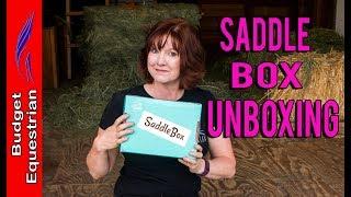 My First Ever Saddle Box Unboxing | Budget Equestrian