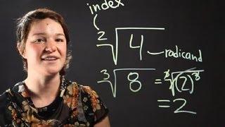 What Is a Radical Expression in Math? : Radical Numbers