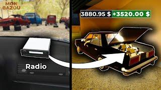 I Made a HUGE Profit Selling Radios From The Junkyard! | Mon Bazou