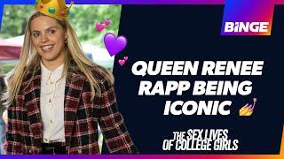 Queen Renee Rapp's most ICONIC moments as Leighton Murray | The Sex Lives of College Girls | BINGE