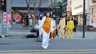 20200223. LOVELY STUDENTS. #2. SHINCHON BUSKING.