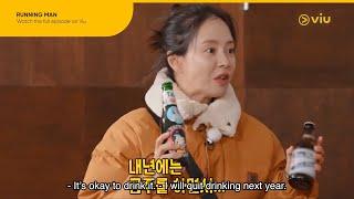 What is Song Ji Hyo's New Year's Resolution | Running Man EP 734 | Viu (ENG SUB)