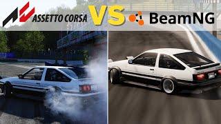 Assetto VS Beamng For Drifting