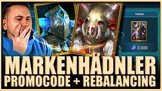 Raid: Shadow Legends | Markenhändler UPDATE - Häuptling und Gurgoh Rebalancing + Promocode