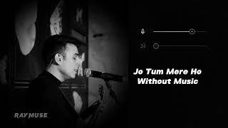 Jo Tum Mere Ho (Without Music Vocals Only) | Anuv Jain | Raymuse