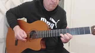 Satin Doll Solo Guitar (funky jazz version)
