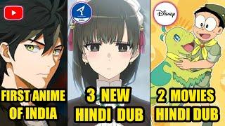 India’s FIRST Anime Confirmed! | 3 New Hindi Dub Anime on Anime Times | Doraemon’s 2 Hindi Movies!