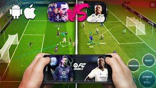 eFootball vs EA FC: which mobile game is better?