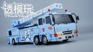 【SwiftTransform】Body Of Defensor! PROTECTOBOTS HOT SPOT OX DEFENSOR Autobot MMC 透模玩速变 守护神 消防车 热点 救火车