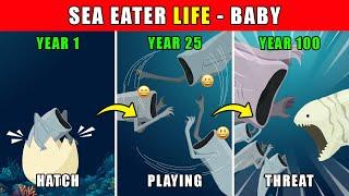 Sea Eater Life - Baby | Monster Animation