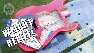 How to weight relieve your guitar