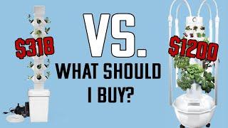 WHY ARE TOWER GARDENS SO EXPENSIVE | PICKING OUT THE RIGHT HYDROPONIC VERTICAL GARDEN