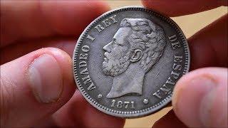 Silver Spanish 5 Pesetas - In Focus Friday - Episode 61!