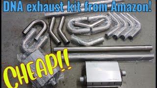 DNA Motoring stainless exhaust kit! 1965 Mustang project PART 22!!