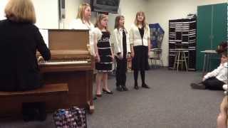 Bailey Sudenberg and Amber Manning vocal