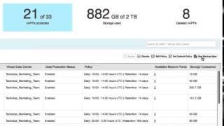 VMware vCloud Hybrid Service  Data Protection Backup and Restore Demo