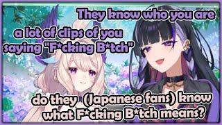 Enna asked Meloco if Japanese fans knew what “F*cking B*tch” meant