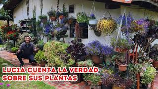 El JARDÍN de Lucia TIEMBLA de tantas PLANTAS, logros y perdidas en su jardín |AP