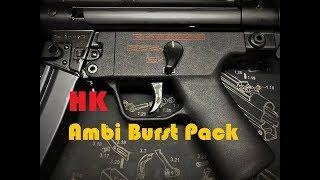 HK Ambi Burst Pack Hammer Spring Install - With Full Auto Test Fire