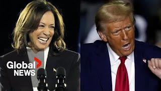 US election 2024: Trump, Harris virtually tied in polls