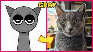 INCREDIBOX SPRUNKI AS PETS  IN REAL LIFE! + Guess the Voice Quiz + Their Favorite Things! | Grey