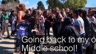 SURPRISING SUBSCRIBERS (going back to my old middle school)