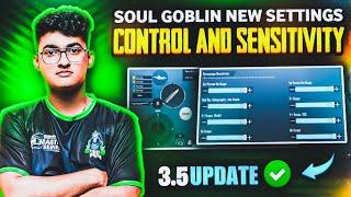  SOUL GOBLIN REVEAL SENSITIVITY | GOBLIN ZERO RECOIL SENSITIVITY SETTING | BGMI SENSI SETTINGS 