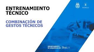 Departamento Arqueros/as AFA - Entrenamiento Técnico (Comb. de gestos técnicos)