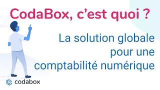 CodaBox, c'est quoi ? La solution globale pour une comptabilité numérique.