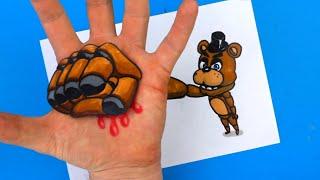 CRAZIEST FREDDY FAZBEAR (FNAF INTO THE PIT) Paper Crafts