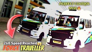 New Force Traveller V1 Mod  RELEASED In Bussid ️ By Gameplay #forcetraveller #bussid #bussidmod