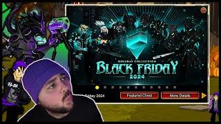 Black Friday Cyber Monday Collection Chest! 2024 (WEEK 1) AQW!