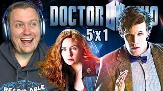 THIS IS AMAZING!! Doctor Who 5x1 Reaction!! "The Eleventh Hour"