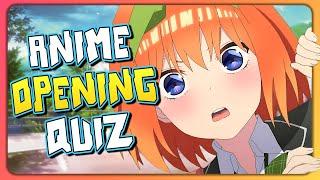 Anime Opening Quiz - 60 Openings [VERY EASY - HARD]