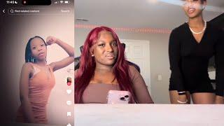 REACTING TO MY SUBSCRIBERS TIKTOKS PT 2 WITH @Dmvrg  *I CANT BELIEVE WHAT SHE DID* 