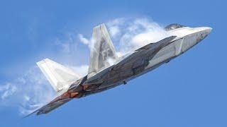 F-22 RAPTOR LIGHTS UP THE SKIES OF MIRAMAR AT AMERICA'S AIRSHOW 2024 -4K