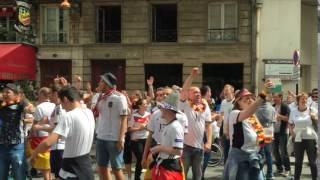 EM: Deutsche Fans singen sich in warm