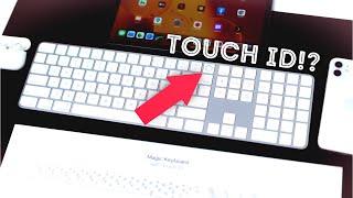 NEW MAGIC KEYBOARD WITH TOUCH ID (2021): Unboxing And First Impressions!