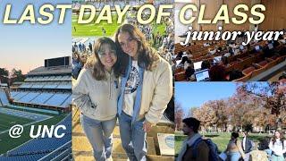 LAST DAY OF CLASS FALL SEMESTER | Junior Year @ UNC!