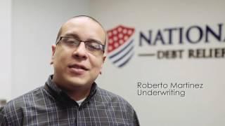 National Debt Relief employee review - Roberto Martinez - Underwriting