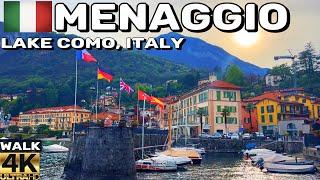 [4k] MENAGGIO, LAKE COMO ITALY WALKING TOUR | APRIL 2023