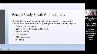 Living With Seizures - Dr. Brenda Porter, MD, PhD - SLC13A5 Deficiency Family Day 2020