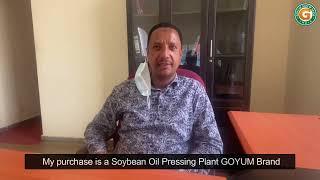 GOYUM Customer Testimonial - Mr. Jemal Seid Adem (Chairman-Jemal Seid Adem Import & Export) Ethiopia