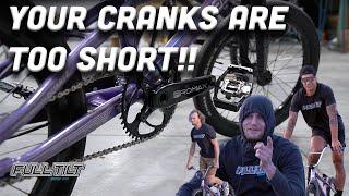 The Fastest Crank Size For BMX Racing