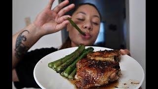 HOME MADE BAKED HONEY GARLIC CHICKEN!! | COOKING WITH TRITRI