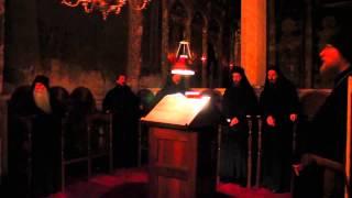 Night Vigil - Serbian Orthodox Monastery, chanting.