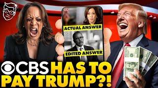 VICTORY: CBS Surrenders To Trump, FORCED To Pay President Tens of Millions and APOLOGIZE On-Air But…
