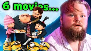 We Watched ALL Despicable Me + Minions Movies... (Compilation)