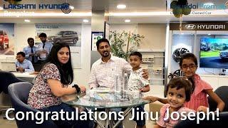 Congratulations Mr.Jinu Joseph on your Hyundai Alcazar! | Hyundai Promise Lakshmi Hyundai Bangalore